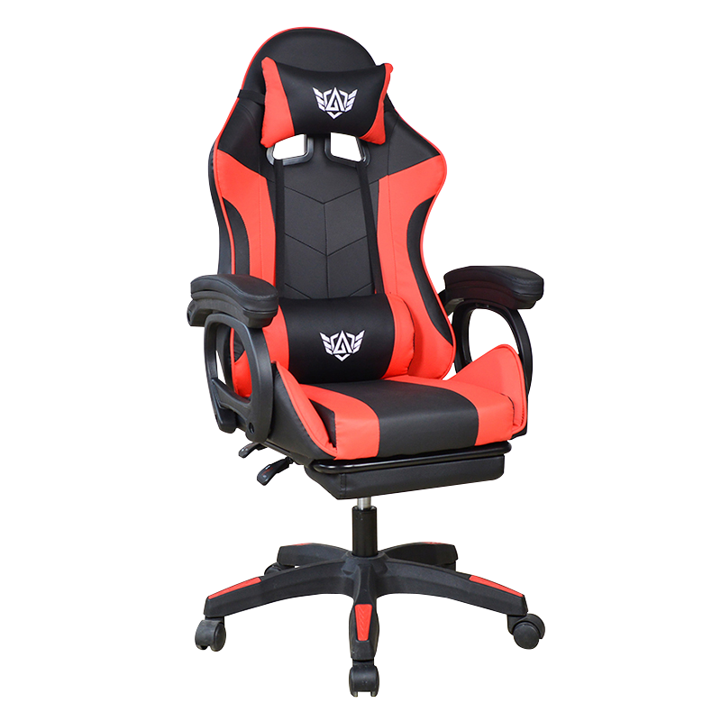 Linkage armleuningen verstelbare gamerstoel met voetsteun (Y-2309)