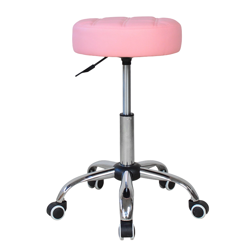 Draaibare eenvoudige lederen ronde salonstoelen (GY-1007)