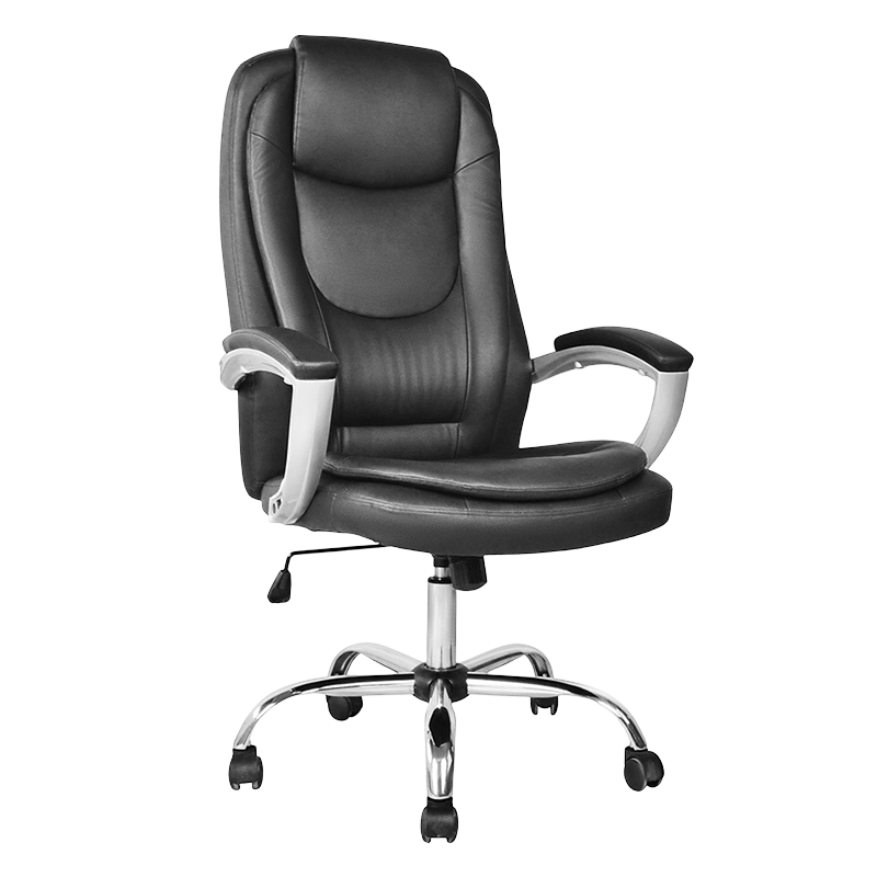 Executive bureaustoel met hoge rugleuning en beschilderde armleuning (M-6123)