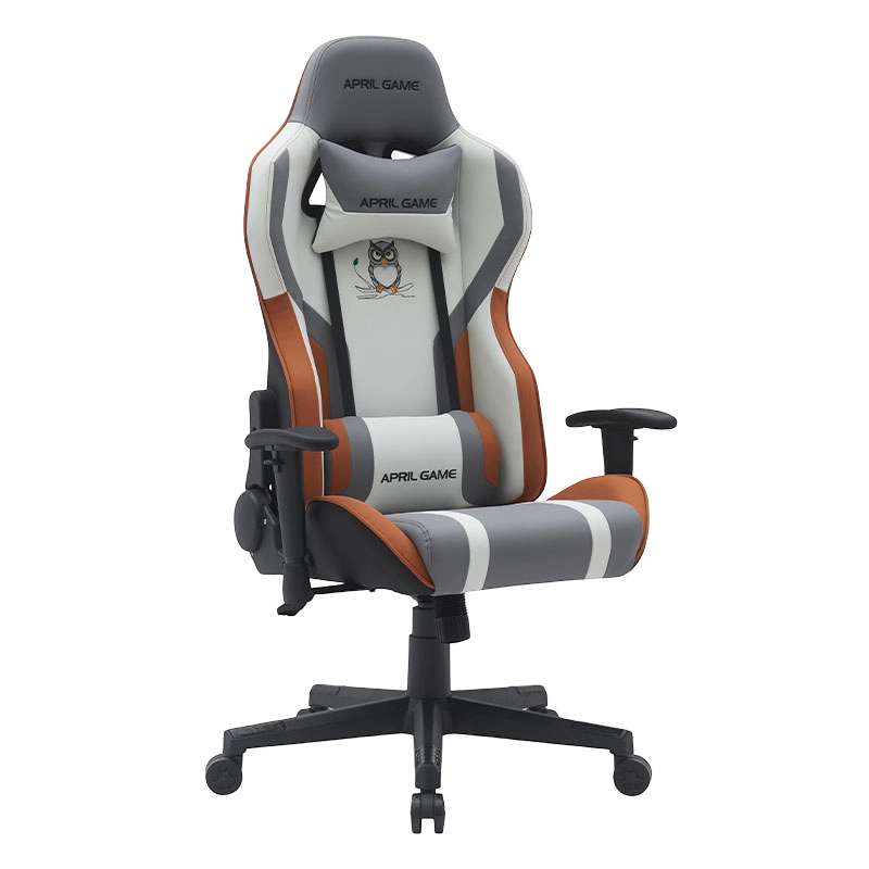 Animal Design Tall synthetisch leer Silla Gamer draaibaar 180 graden liggende sterke frame Racing Gamer stoel (T-7121)